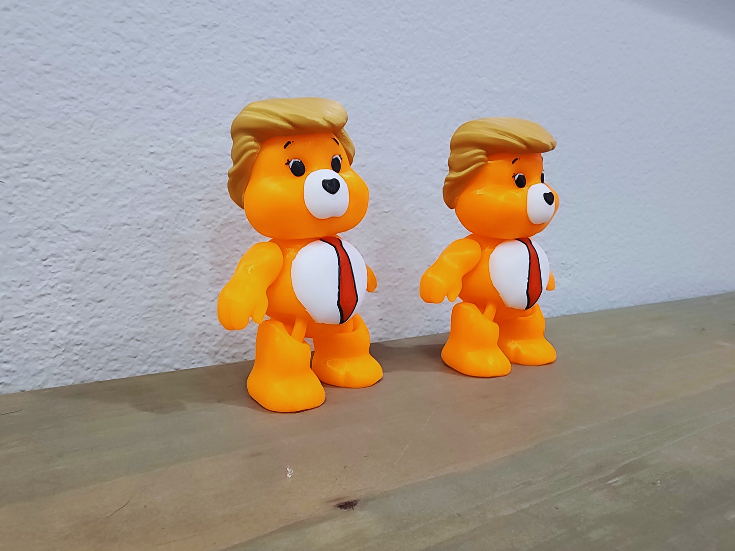 Trump Bear 3D Printed Articulated Toy - Unique Gift Idea