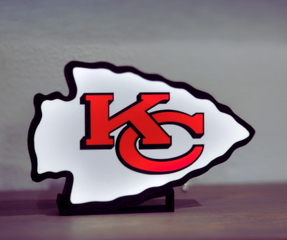 NFL Kansas City Chiefs LED Light Box