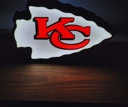 NFL Kansas City Chiefs LED Light Box