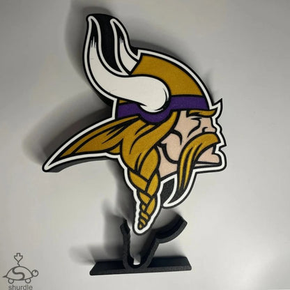 Minnesota Vikings Light Box - Multi-color light image