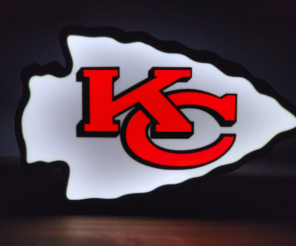 NFL Kansas City Chiefs LED Light Box