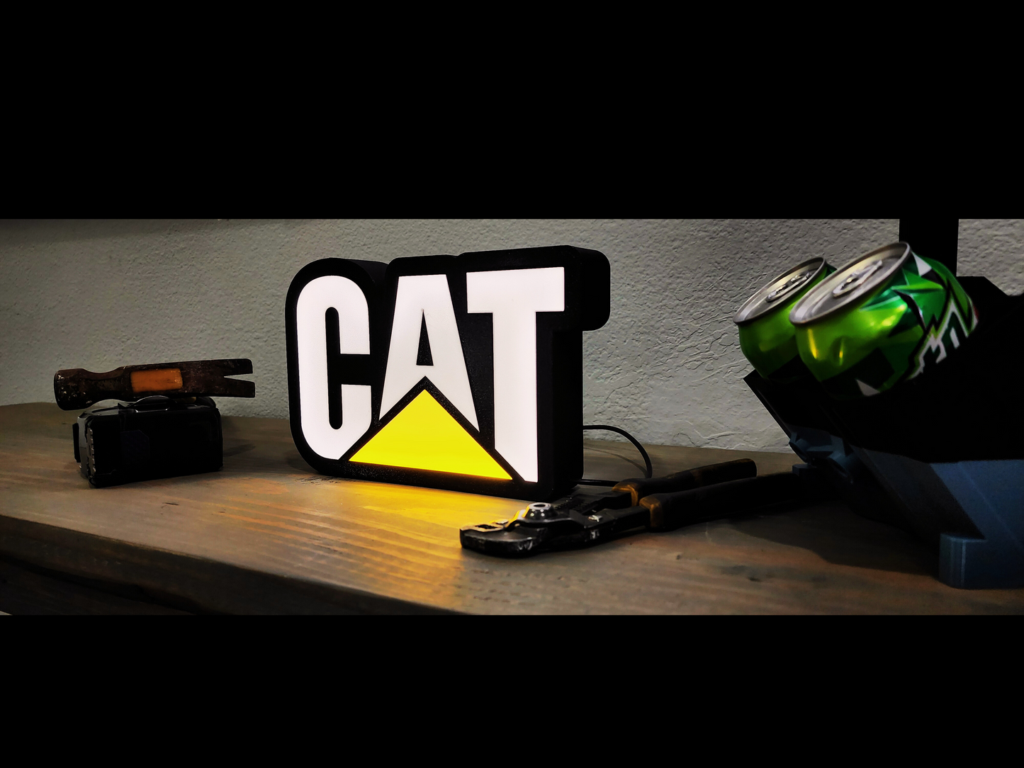 Caterpillar Led Light box